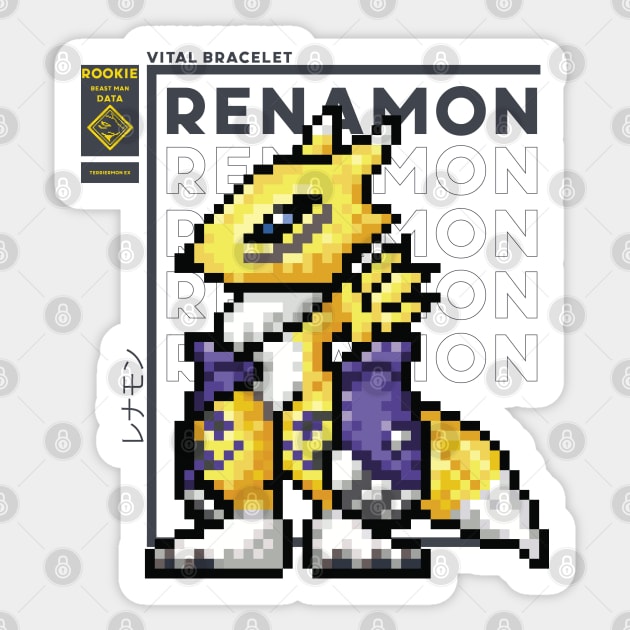 digimon vb renamon Sticker by DeeMON